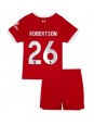 Billige Liverpool Andrew Robertson #26 Hjemmedraktsett Barn 2023-24 Kortermet (+ Korte bukser)
